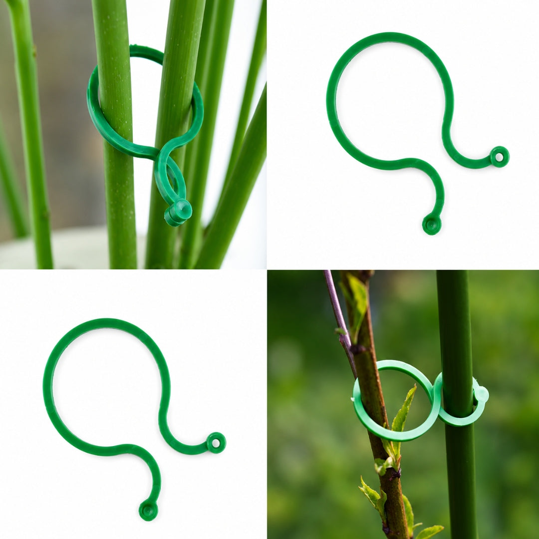 Plant Fastening Clips 50pcs Fastening Clips for Tomato Stems Brand Stylizer