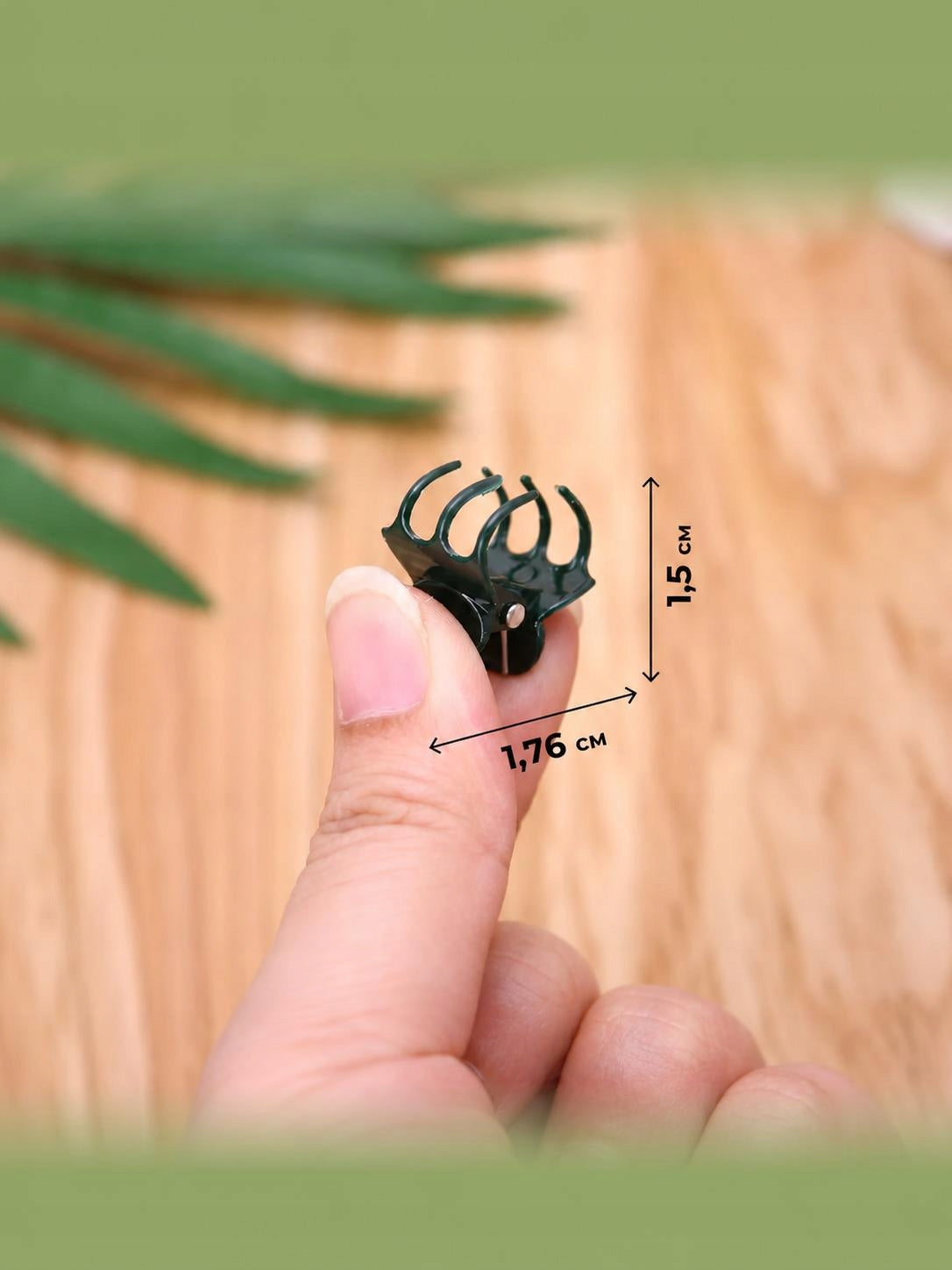 Plant Hair Clip for Orchids Clip Plant Frogs Set of 10pcs Number of pieces 10 pcs
