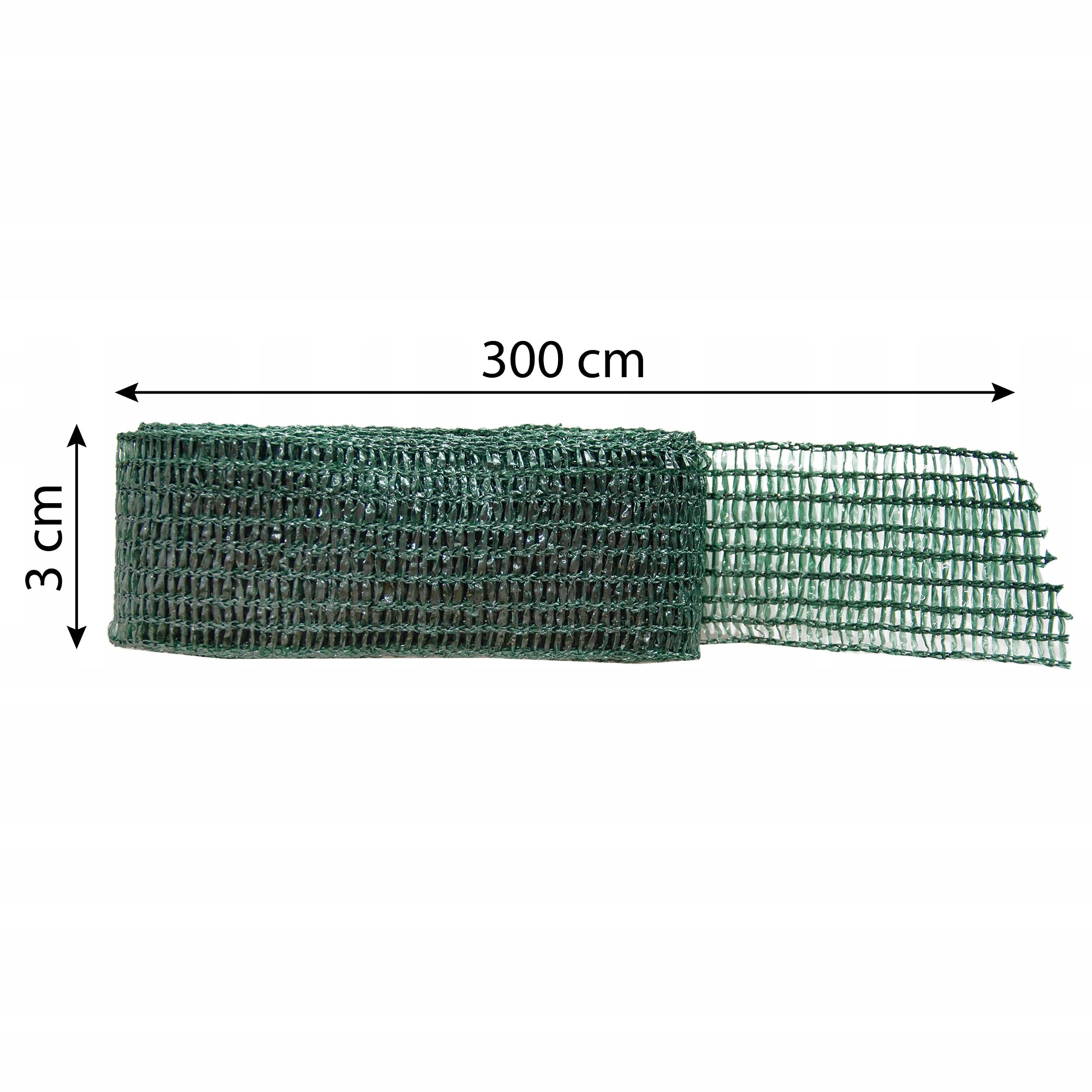 Plant Tie Band 3cm x 3m Gardening Tape for Binding 3 Pack Color green