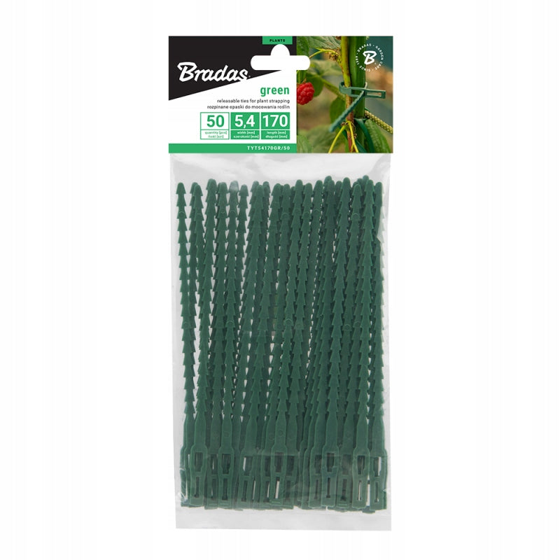 Plant fixing bands 170/5,4mm (unzipped)