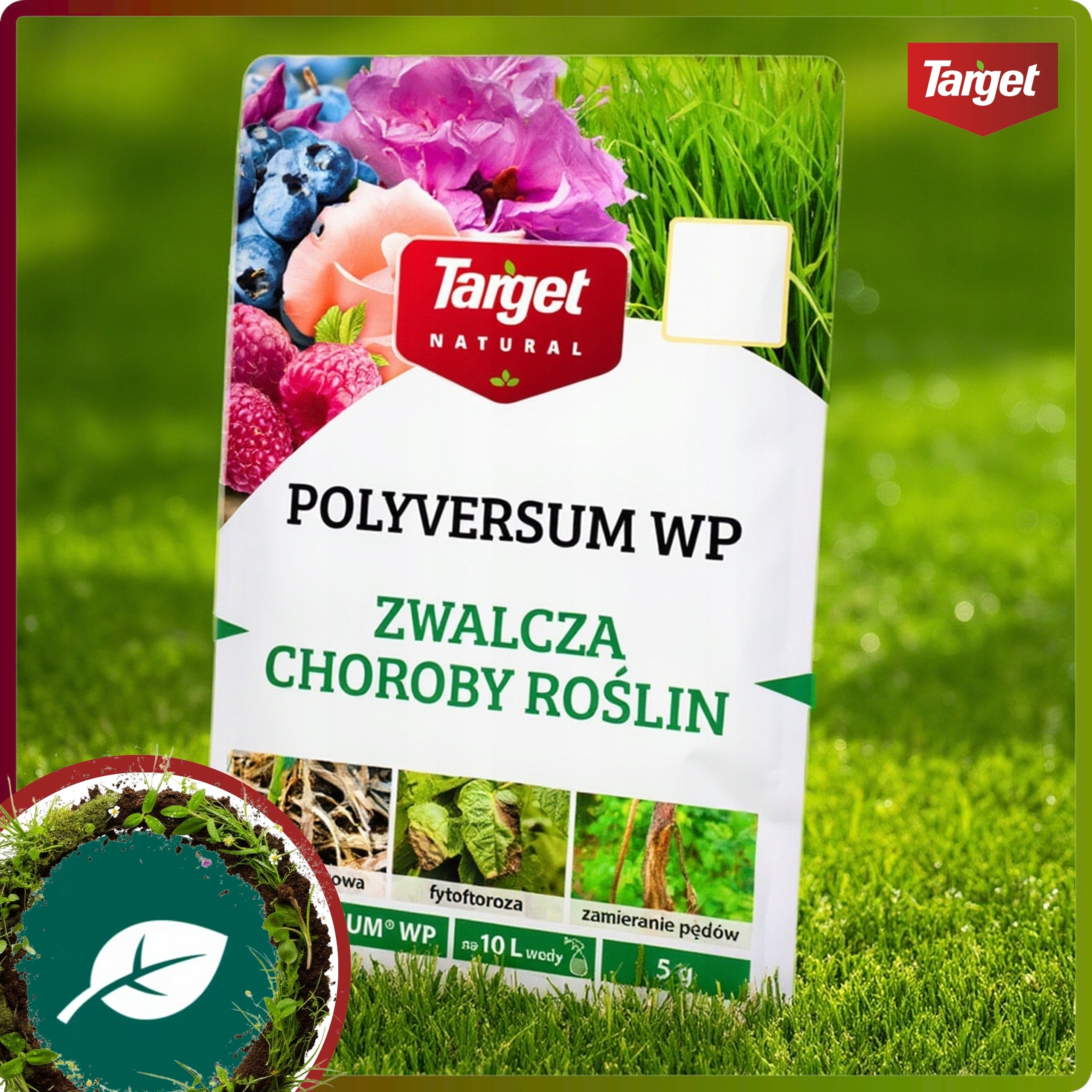 Plant protection product Target Polyversum WP fungicidal powder 3x5 g Manufacturer code 38089290