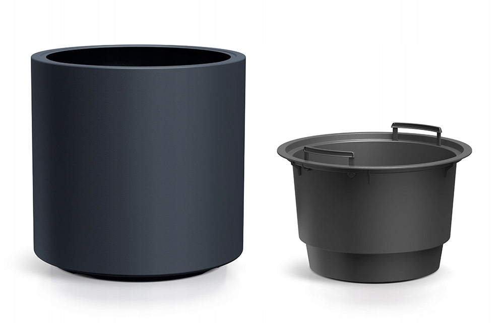 Planter Flower Pot Large TERRACE GARDEN HEOS DBHER470 Anthracite + CARTRIDGE Manufacturer code DBHER470-S433