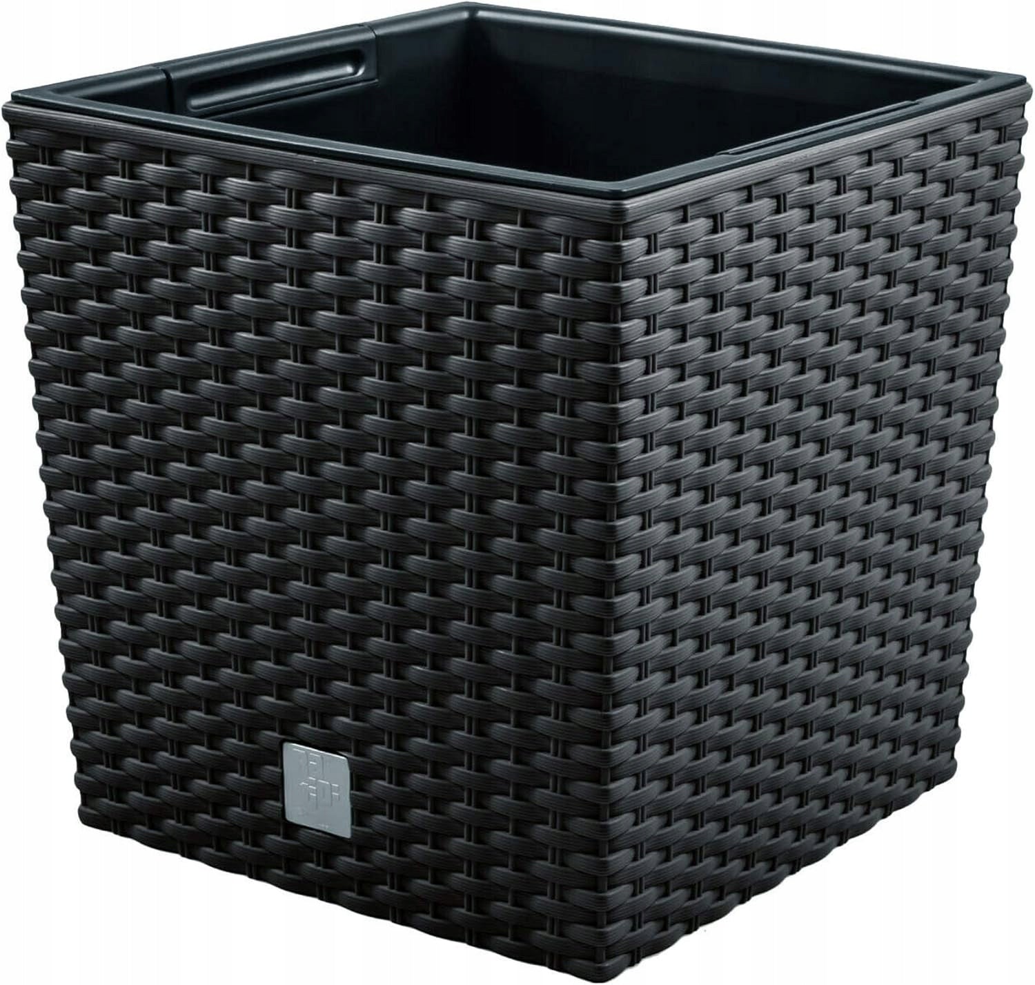Planter, POT RATTAN COVER FOR BALCONY TERRACE FOR GARDEN ANTHRACITE Packaging status original