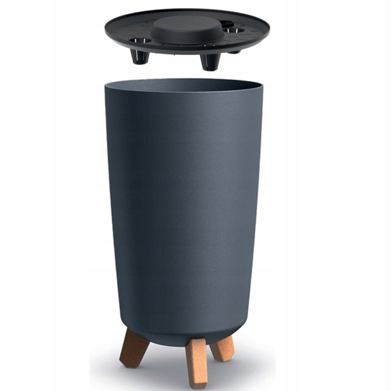 Planter, pot SLIM high ANTHRACITE cover on palm tree legs Manufacturer code 5907184353586