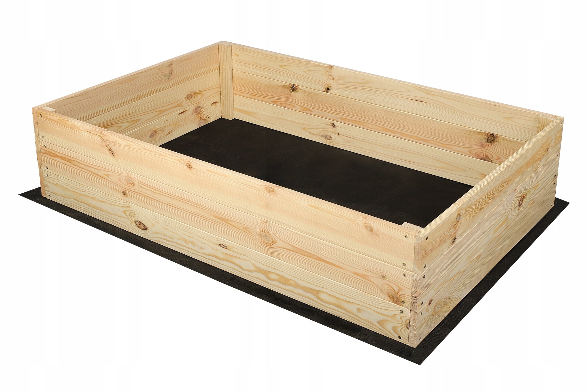 Planter wooden vegetable garden chest inspection bed raised 27x100x80 Brand Wamar-Sosenka