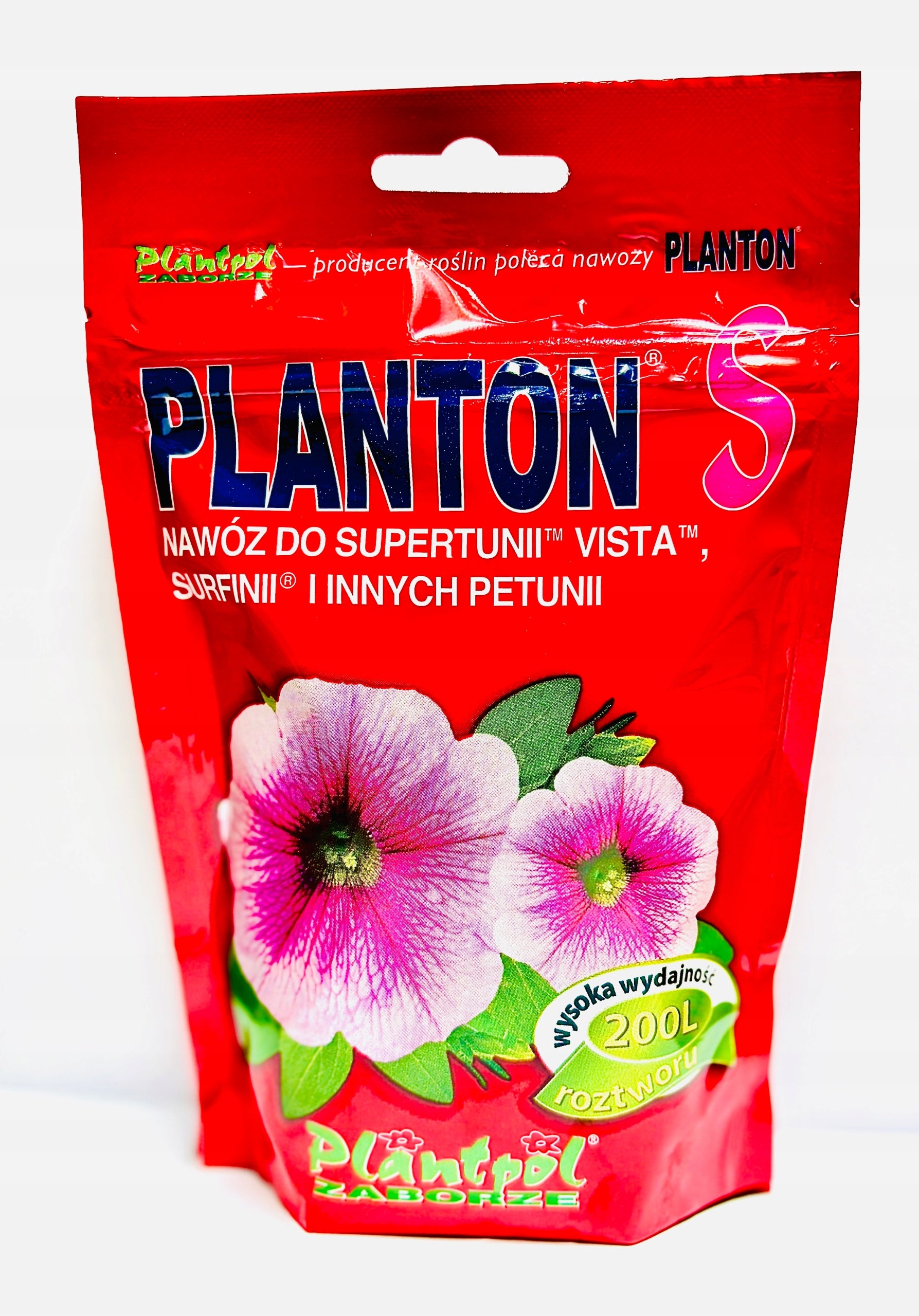 Planton S – Fertilizer for Surfinii and Cascade Petunias 200 g Red Form powder
