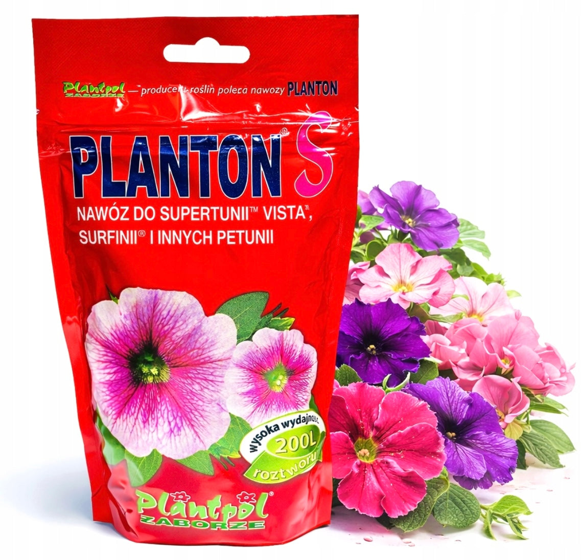 Planton S – Fertilizer for Surfinii and Cascade Petunias 200 g Red
