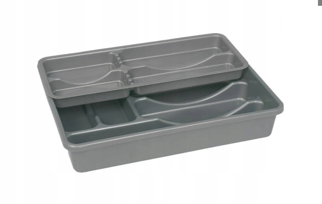 Plast Team Double Row Drawer Cartridge 1392 Silver...