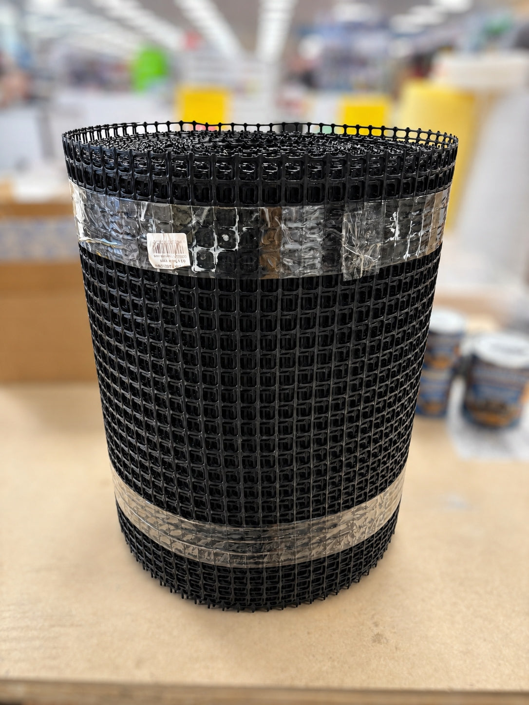 Plastic Discount Mesh BLACK 40cmx50m Strong UV Garden Mesh 0,4x50m Manufacturer code Siatka rabatowa czarna