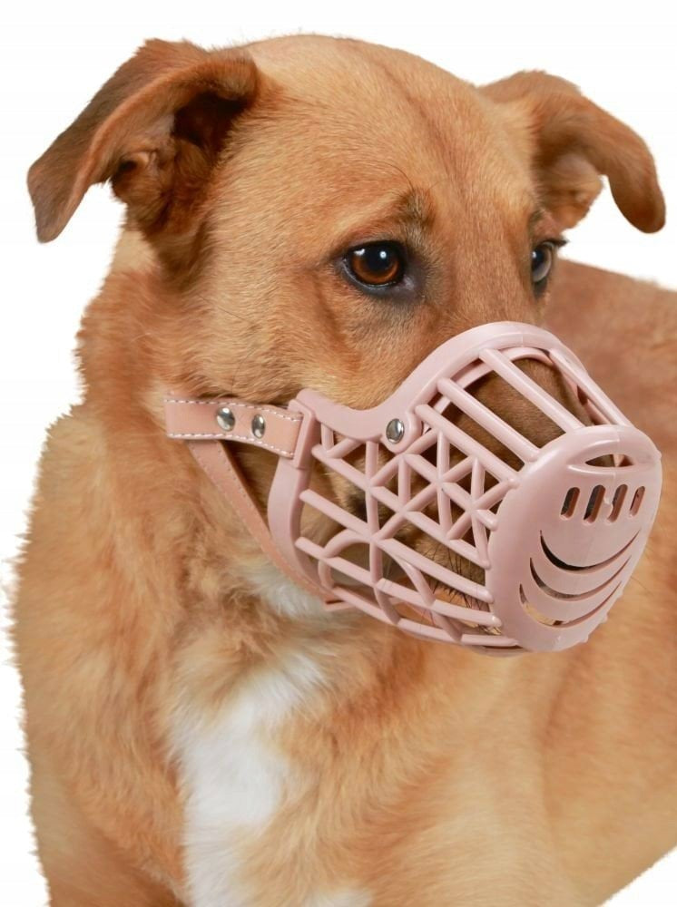 Plastic Dog muzzle, 18 cm x 4 cm, Kerbl