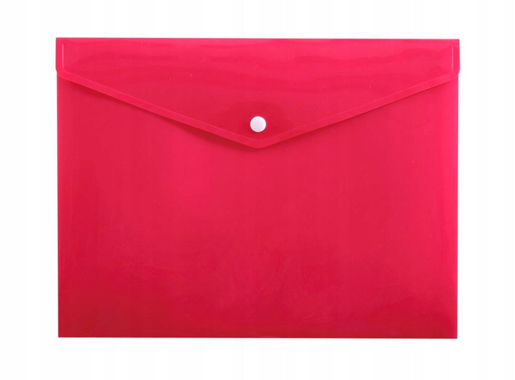 Plastic ENVELOPE FILE for office ROSES for Documents LATCH ENVELOPE Color pink