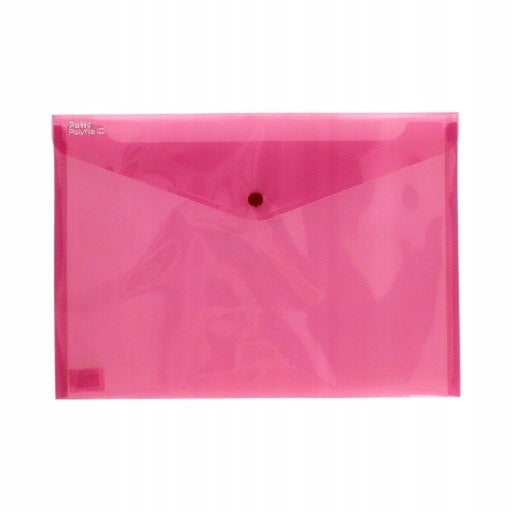 Plastic ENVELOPE FILE for office ROSES for Documents LATCH ENVELOPE