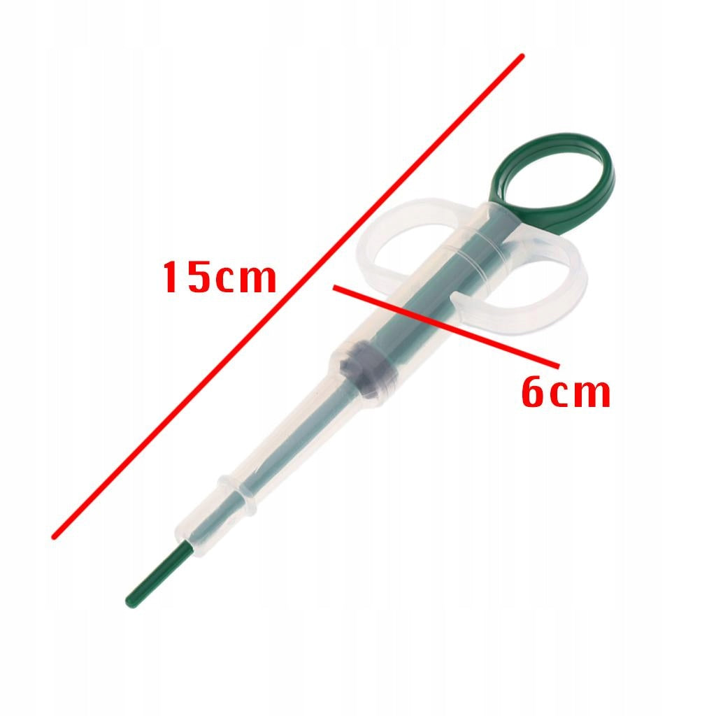 Plastic Pet Pill Tablet Feeder Injector Feeding and dog Diameter 1 cm