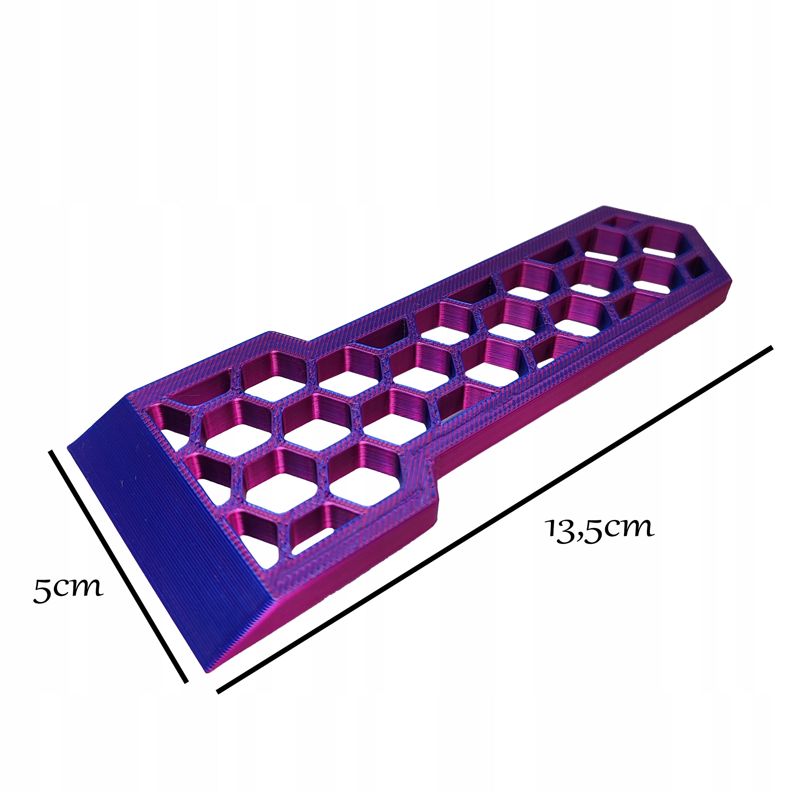 Plastic Scraper Non-Scratch Purple For Countertops Plastic Scraper Packaging status original