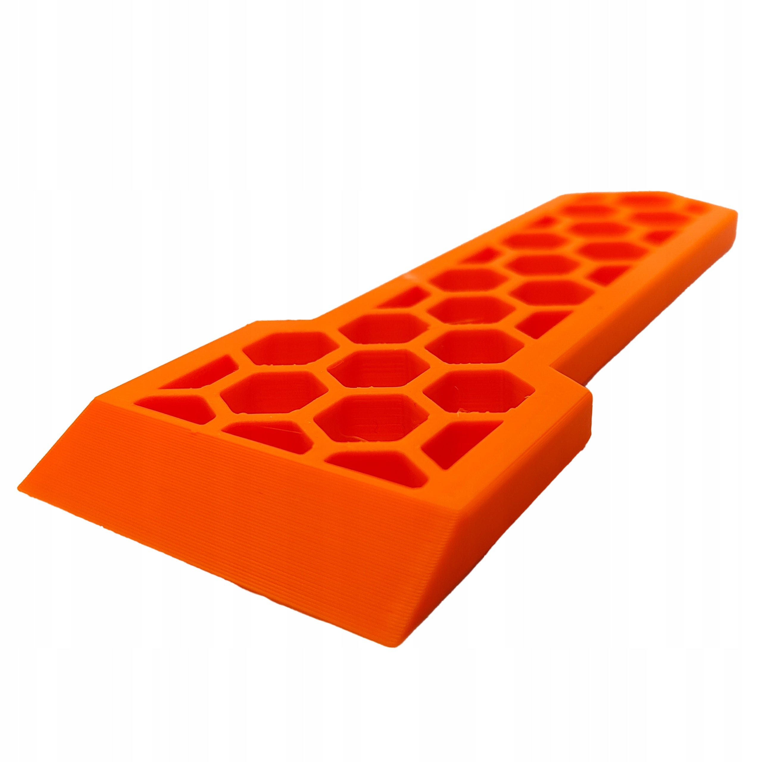 Plastic Scraper Non-Scratching ORANGE FOR COUNTERTOPS SCRAPER Plastic Packaging status original