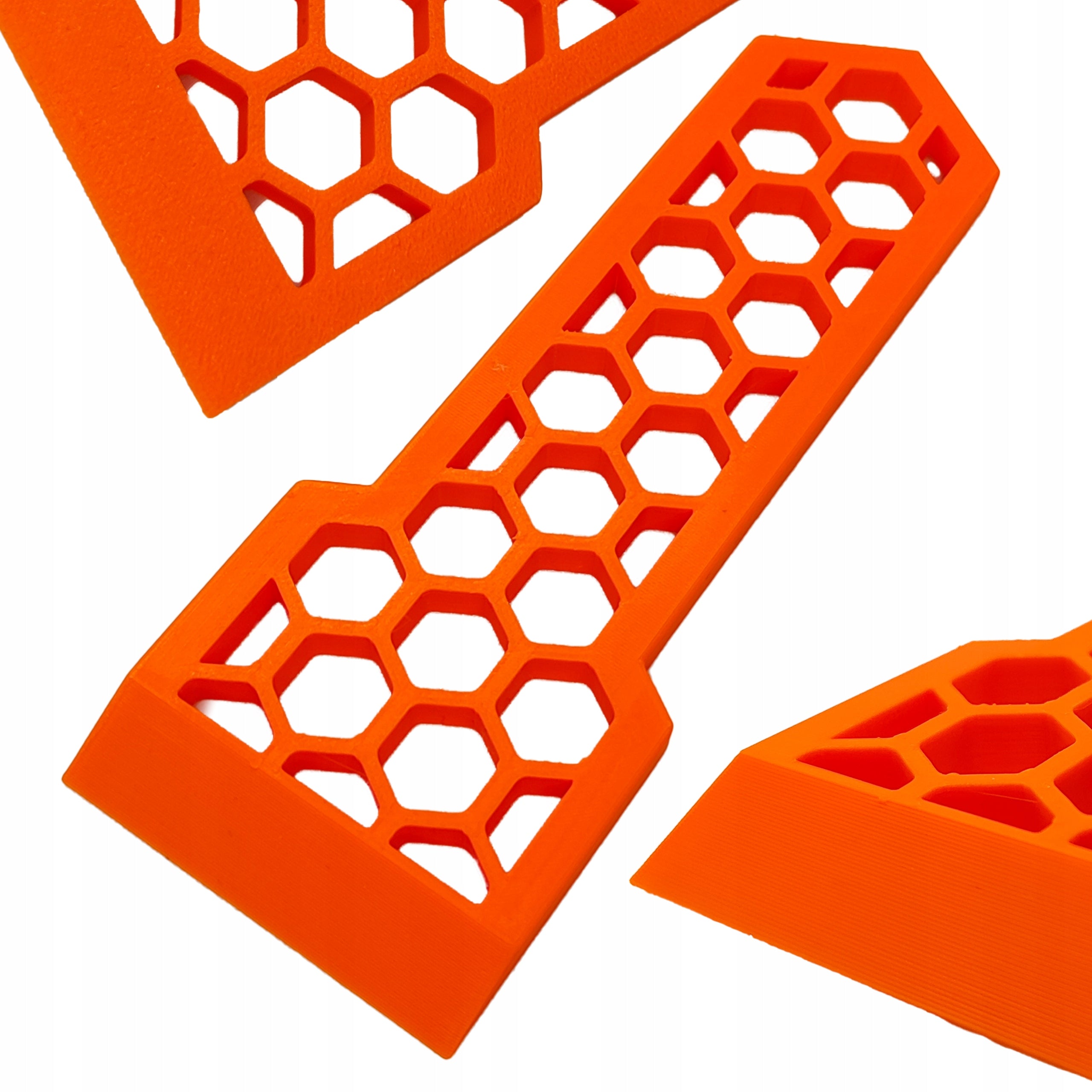 Plastic Scraper Non-Scratching ORANGE FOR COUNTERTOPS SCRAPER Plastic