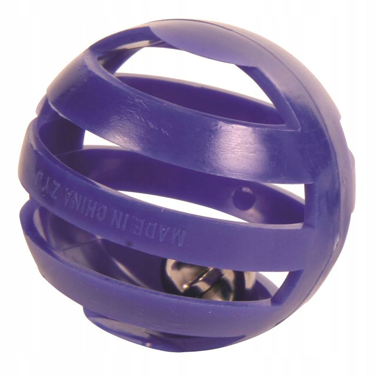 Plastic ball with bell 4cm