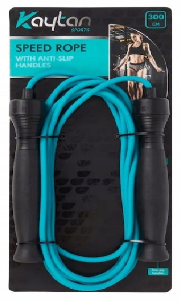 Plastic jump rope Kaytan 300 cm black EAN (GTIN) 8715342041070