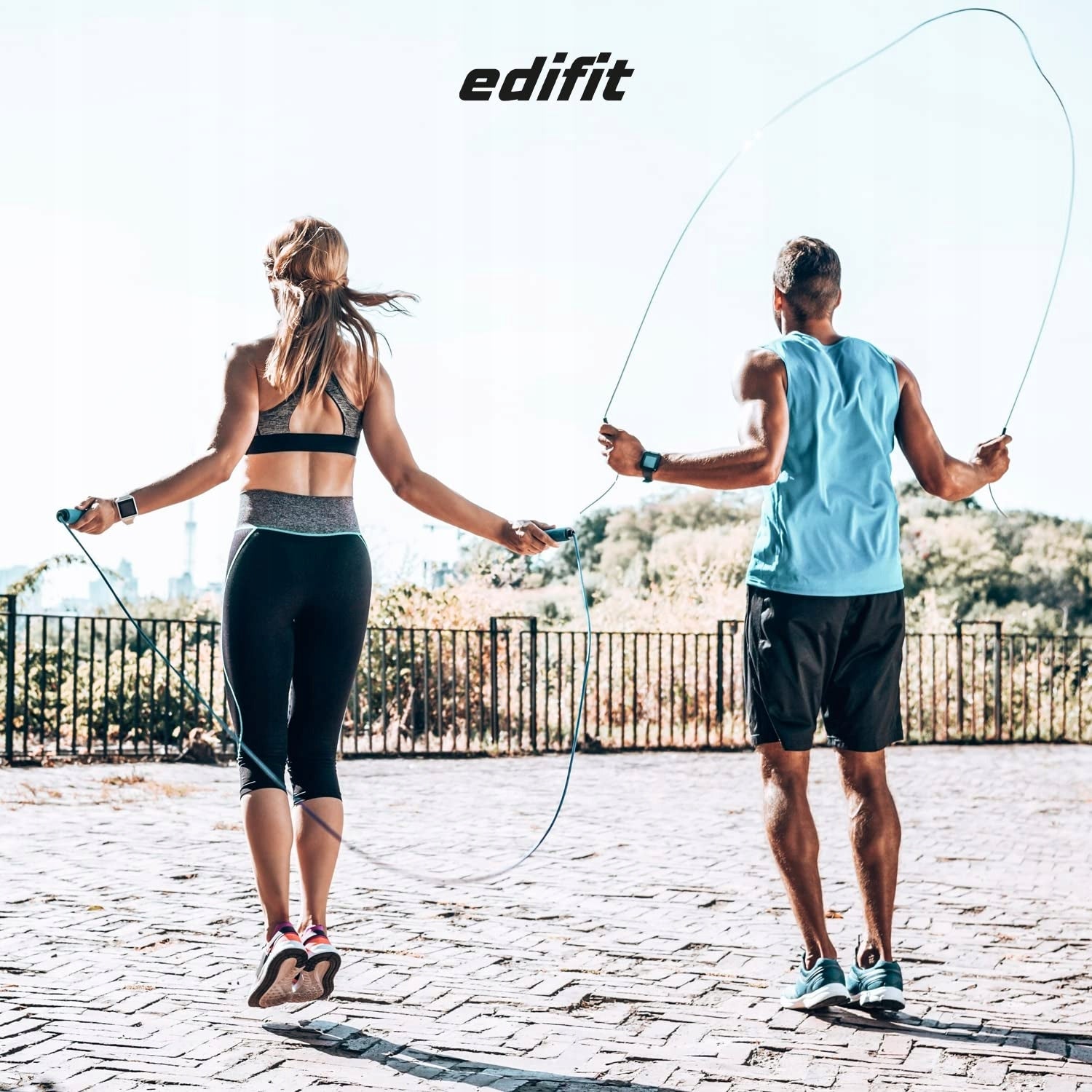 Plastic jump rope edifit 300 cm red Manufacturer code 0261