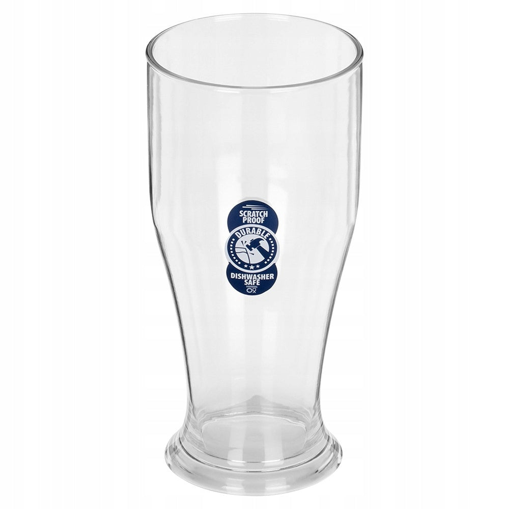 Plastic mug glass for drinking beer unbreakable reusable 520 ml Manufacturer code 5904316497491