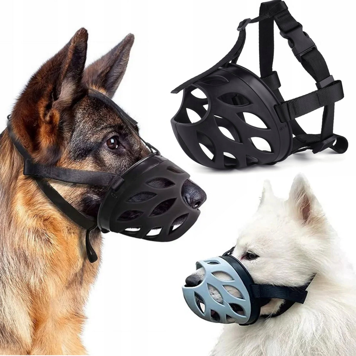 Plastic muzzle black L