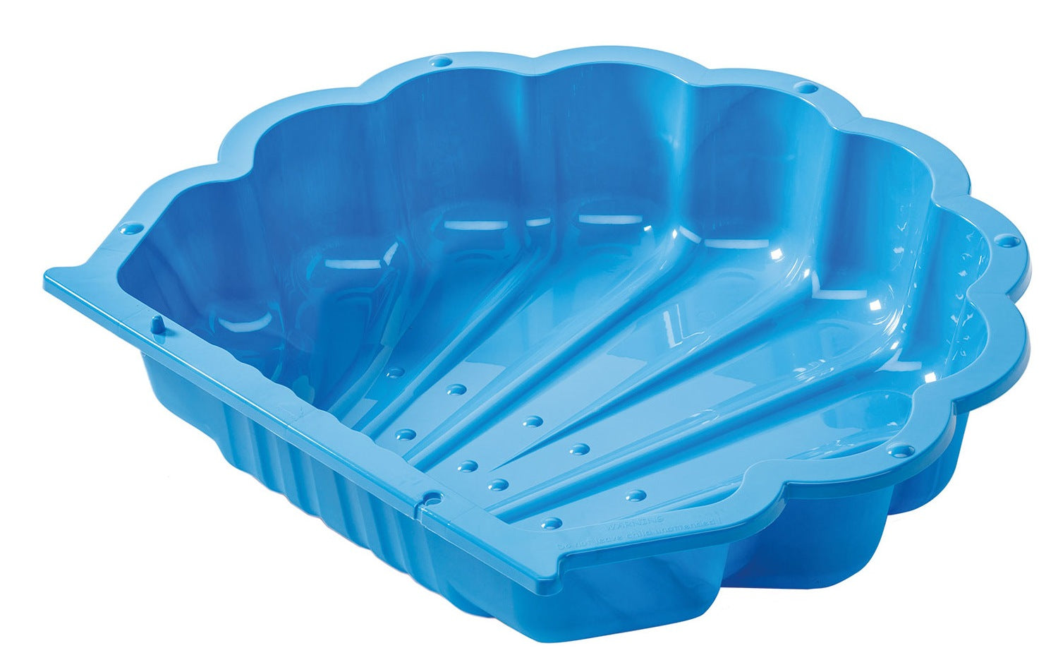 Plastic sandbox Shell 1 element - blue