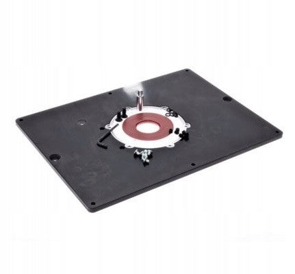 Plate for fixing milling machine with reducing rings