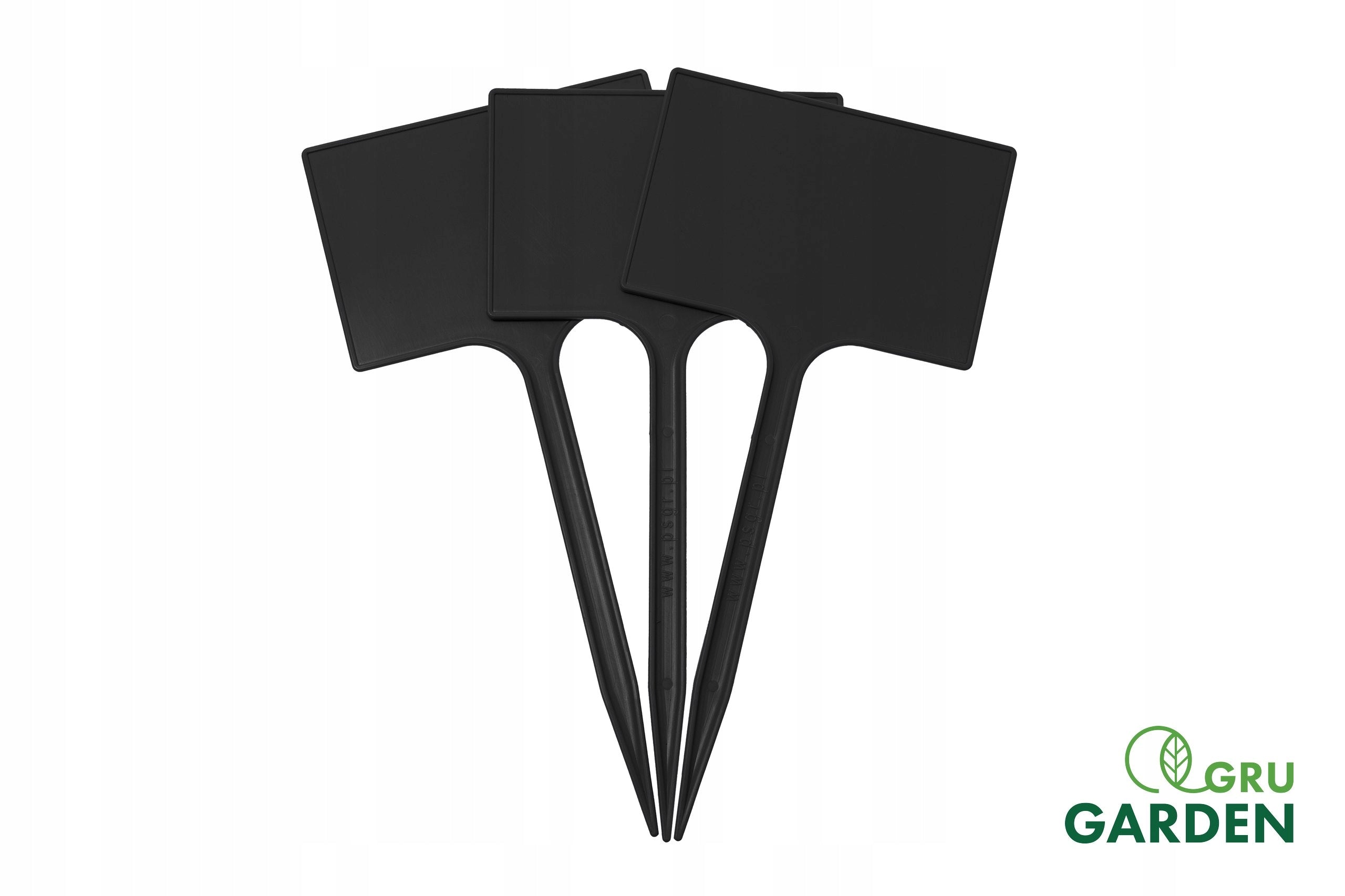 Plates Plant labels 7x10,5cm VEGETABLE FLOWERS for DESCRIPTION BLACK +marker Width 105 mm