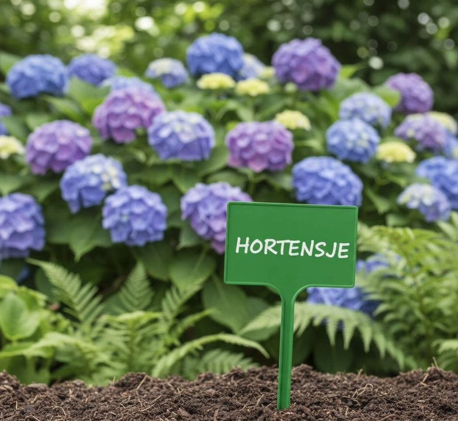 Plates Plant labels 7x10,5cm VEGETABLE FLOWERS for DESCRIPTION Green Manufacturer code Tabliczki Etykiety do opisu roślin