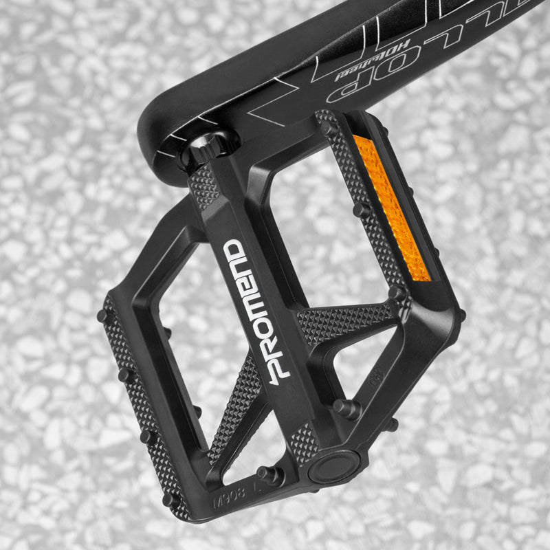 Platform Bike Pedals, Lightweight with Reflectors for Universal Bike Strong Dedicated for BMX bikes cross bikes enduro bikes gravel bikes urban bikes MTB (mountain bikes) cyclocross bikes road bikes trekking bikes tricycles folding bikes downhill bikes trail bikes