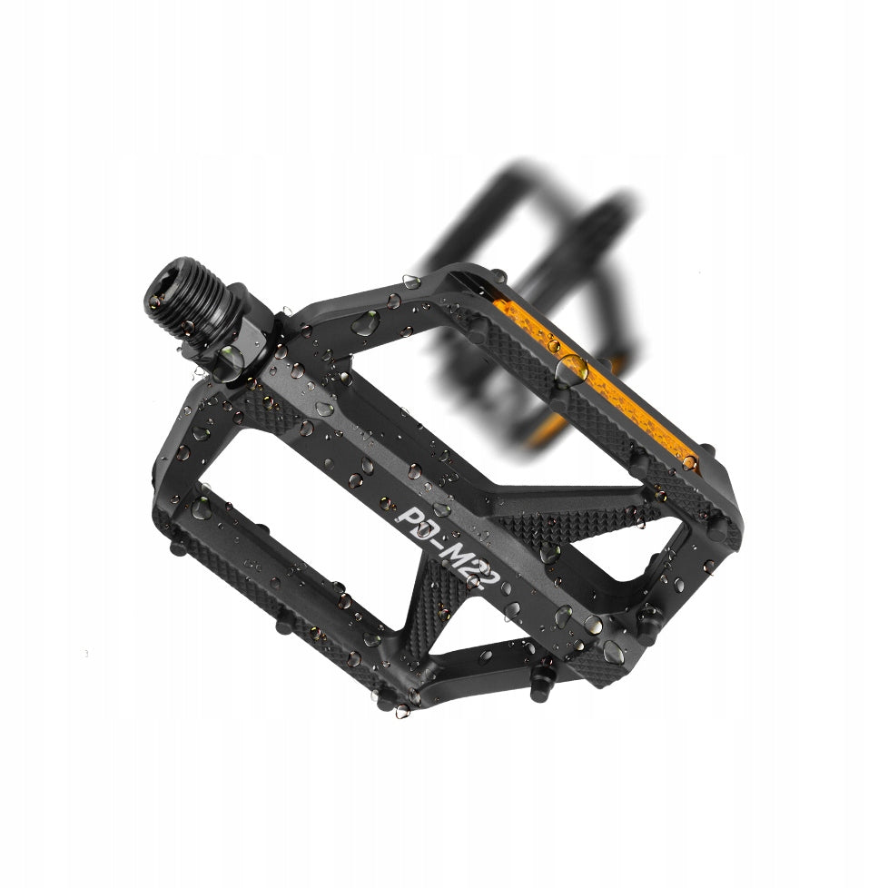 Platform Bike Pedals, Lightweight with Reflectors for Universal Bike Strong Weight 270 g