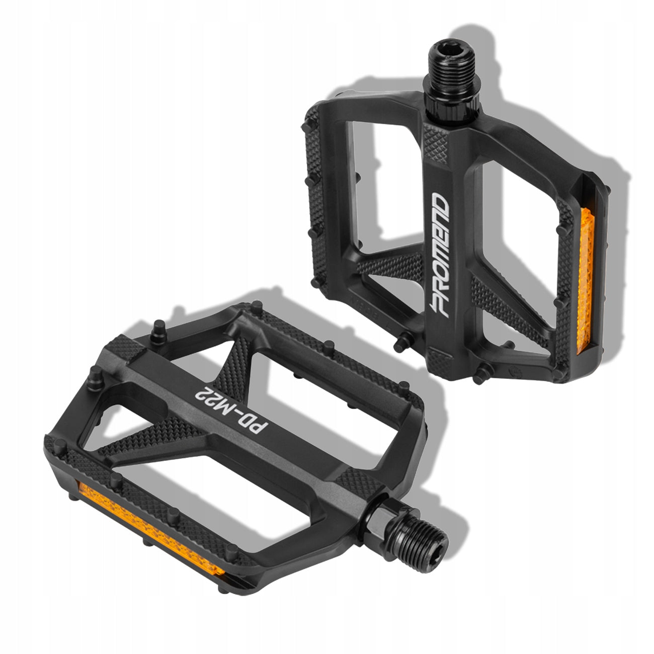 Platform Bike Pedals, Lightweight with Reflectors for Universal Bike Strong