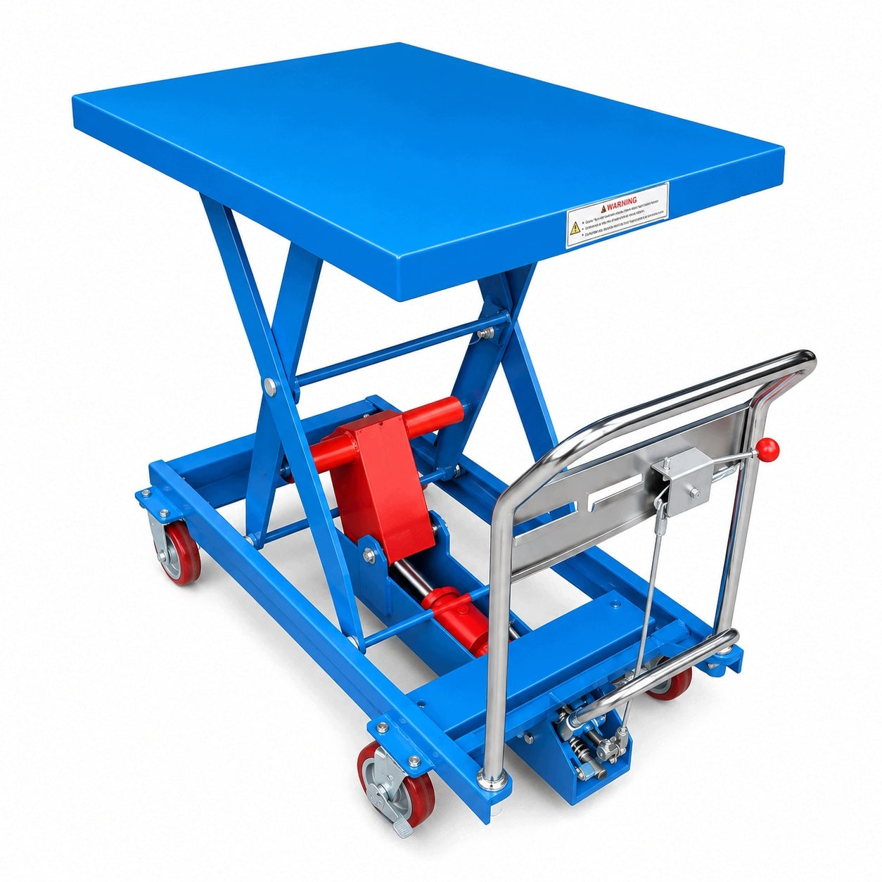 Platform Scissor Trolley Mobile Hydraulic Table 500kg Brand no brand
