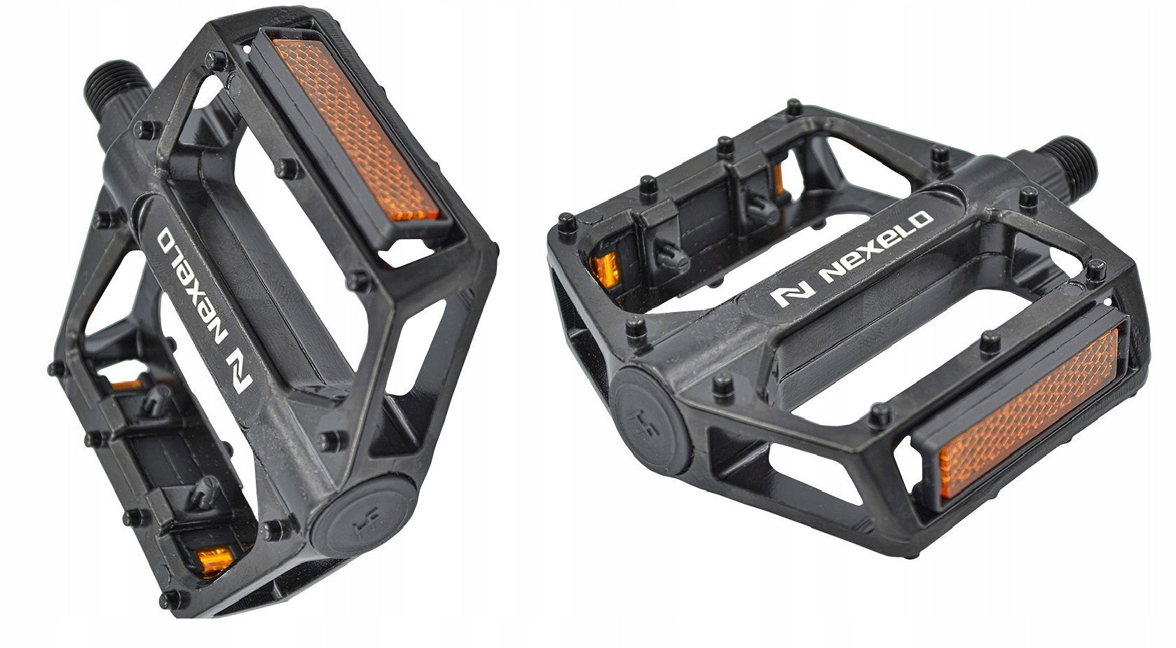 Platform pedals Nexelo black MTB plain bearings L144213NEX