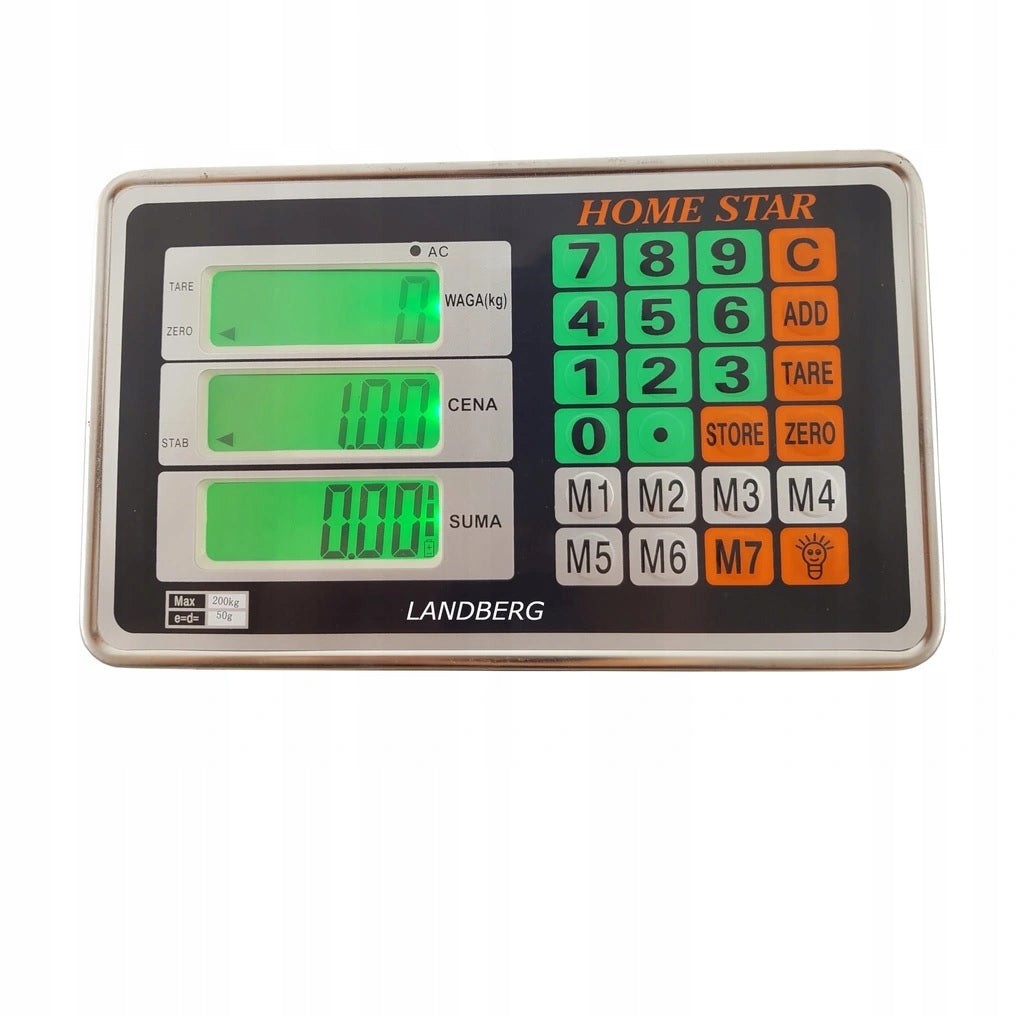 Platform scale Zilner 300 kg battery-network 50x40 cm Packaging status original
