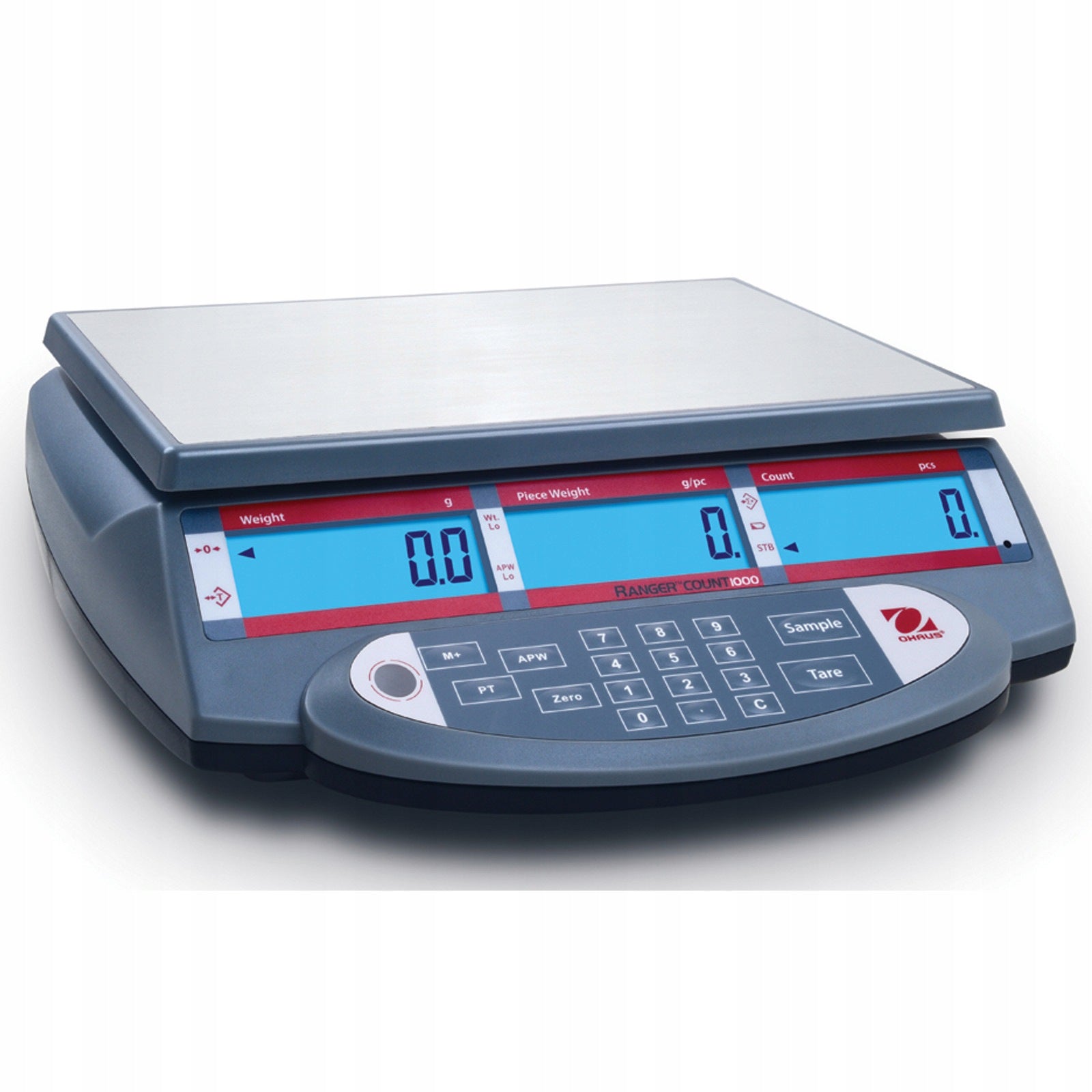 Platform scale counting Ohaus Ranger Count 1000 30kg/2g with battery