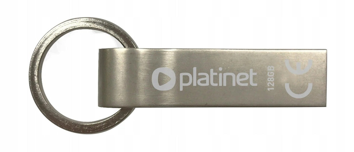 Platinet PMFMK128 USB 128 GB USB Type-A 2.0 Stainless Steel