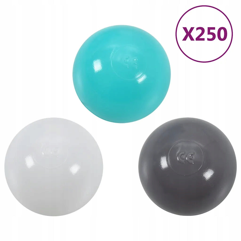 Play balls, 250 pcs, coloured Brand VidaXL