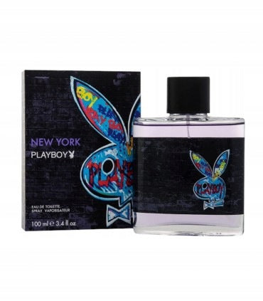 PlayBoy NEW YORK Eau De Toilette UNIKAT eau de toilette male 100ml EDT Packaging status original
