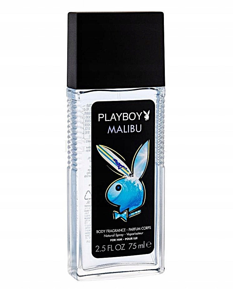 Playboy Malibu 75ml dns Deodorant Unique Packaging status original
