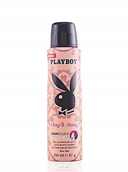 Playboy Play It Sexy For Her 150ml pd Perfumed Deodorant Unique Packaging status original