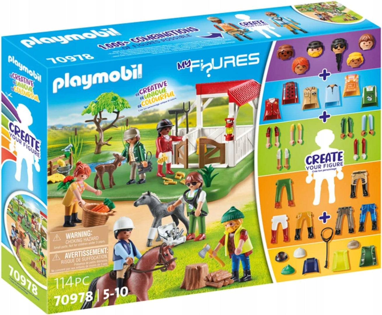 70978 PLAYMOBIL® Meine Figuren, Pferderanch 