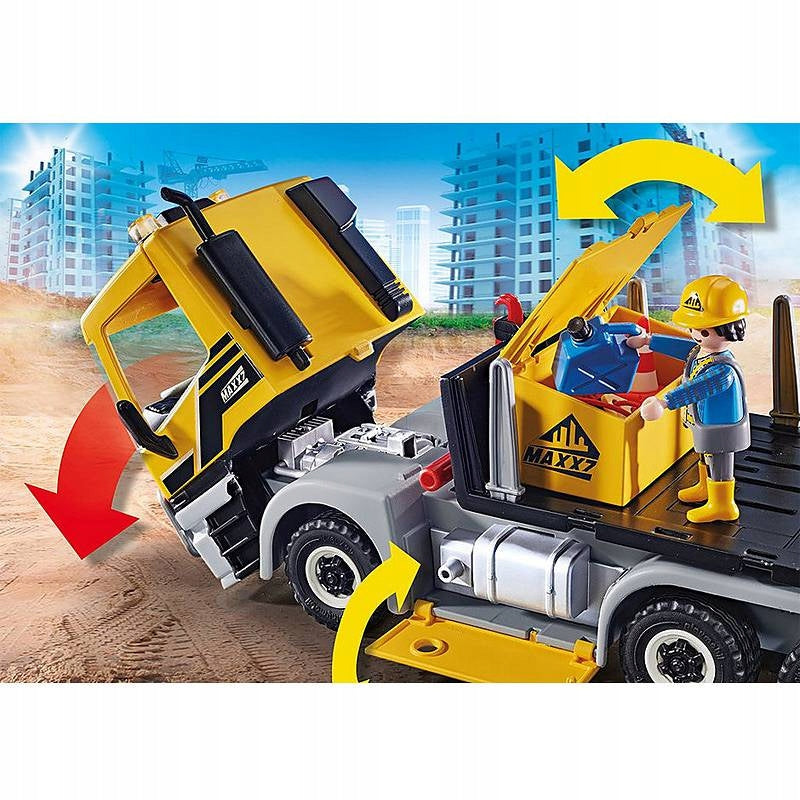 70444 PLAYMOBIL® City Action, Sunkvežimis su keičiamu kėbulu