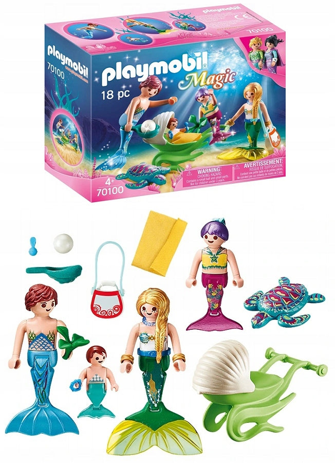 70100 PLAYMOBIL® Magic, Undinių šeima