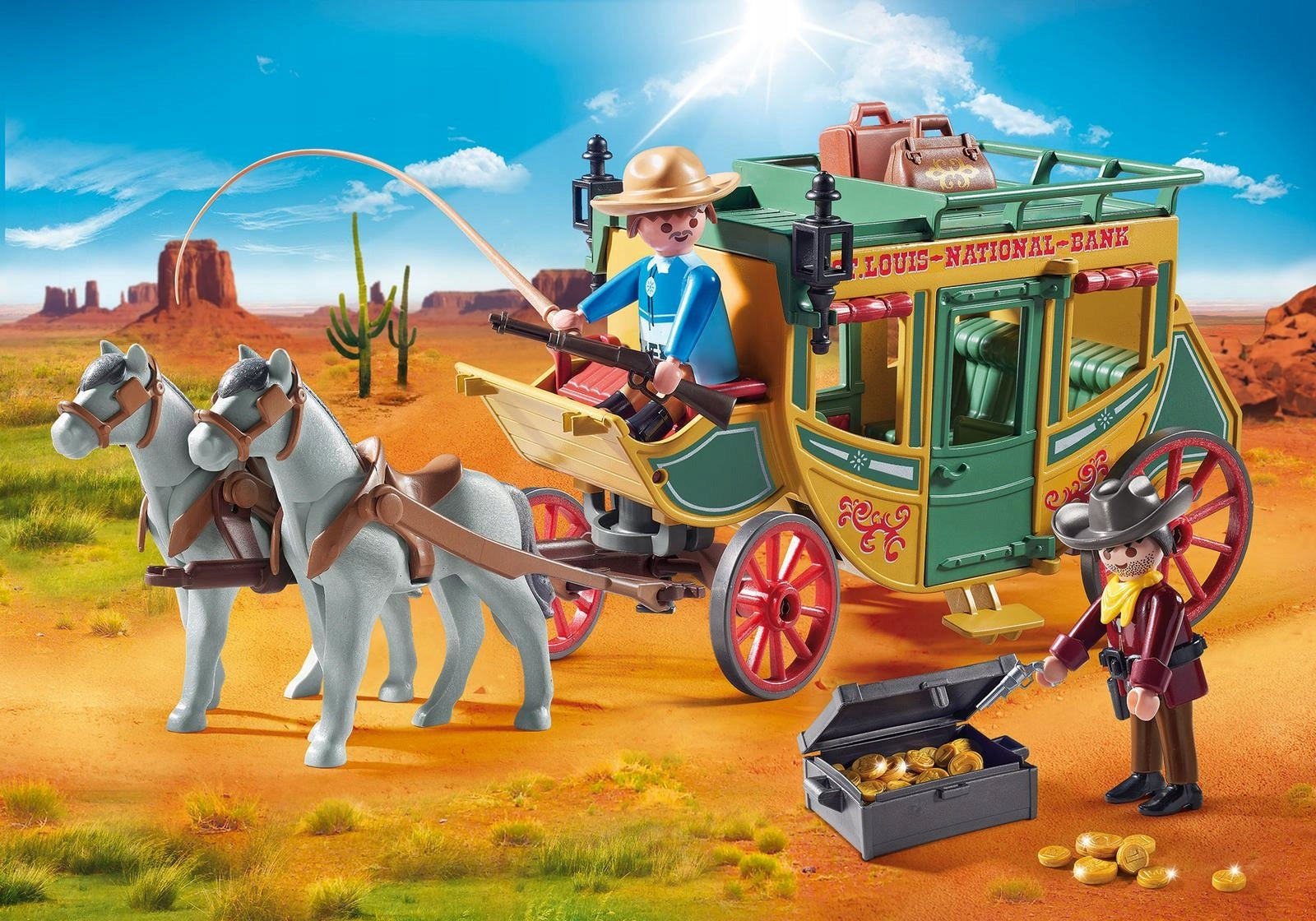70013 PLAYMOBIL® Western, Kaubojų diližanas