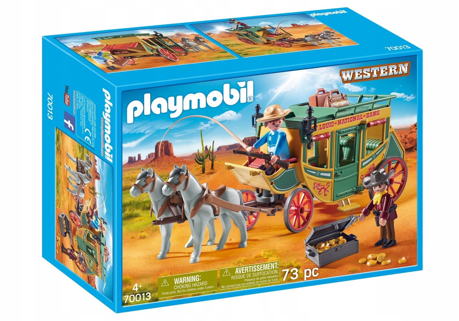 70013 PLAYMOBIL® Western, Kaubojų diližanas