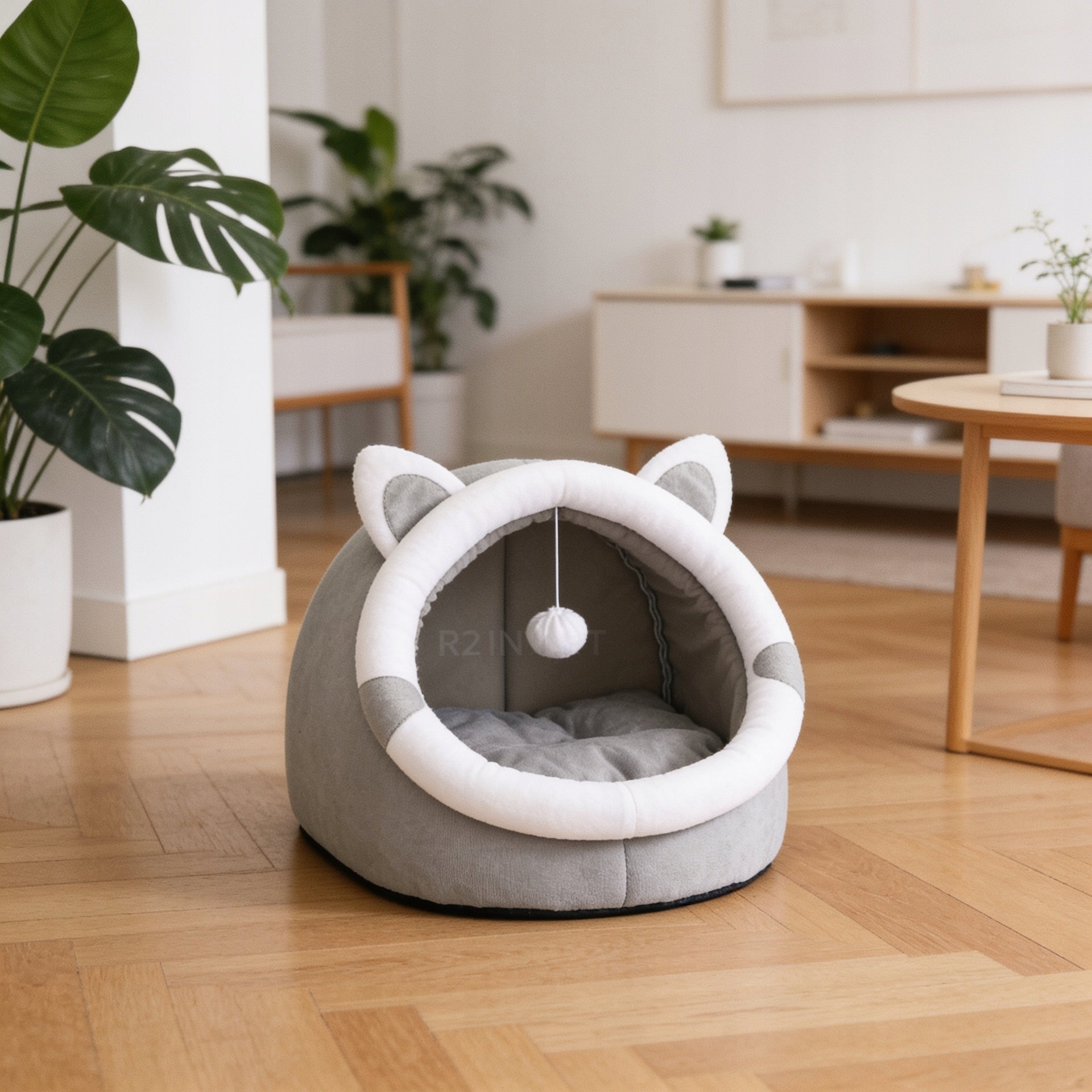 Playpen Bed Dog Booth Soft Plush With Toy Large XL Kind outdoor cat house