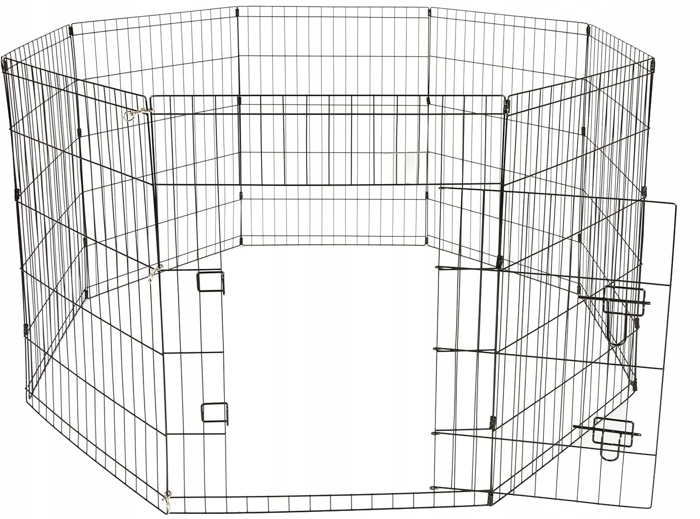 Playpen Cage Folding For Dog Puppies Rabbit Pig 160x76cm L Length 160 cm