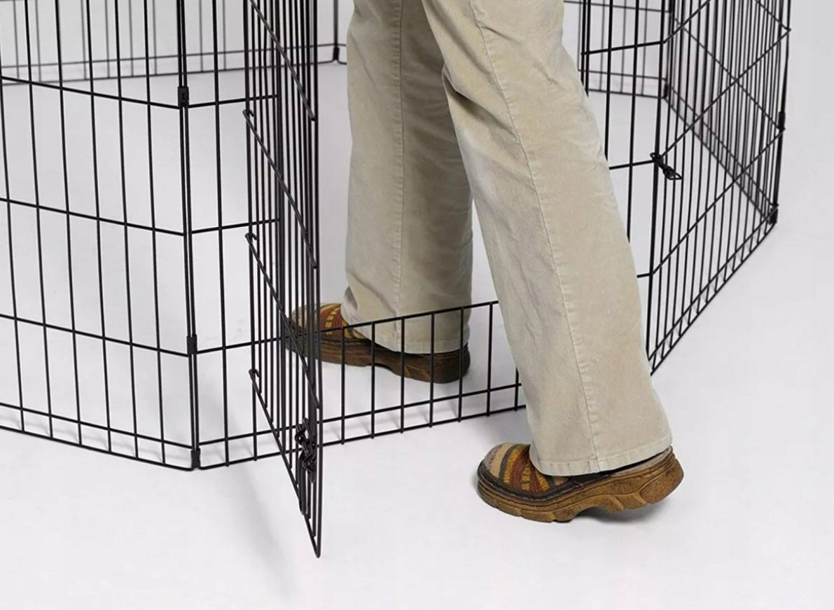Playpen Modular Cage For Dog Cat Rabbit Catwalk Farm Folding 61X61 cm Product width 61 cm