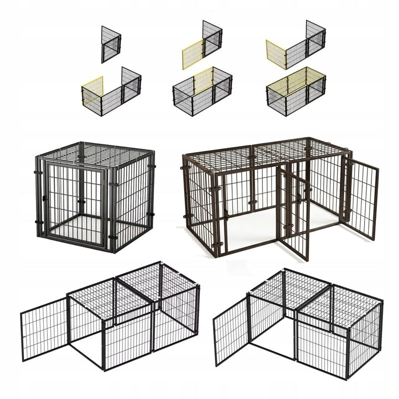 Playpen Rabbit Dog Cage Cat Puppies Home Modular Metal Catwalk Kind cage